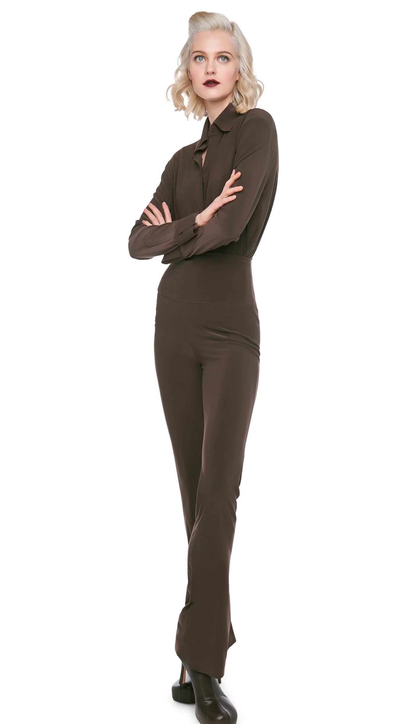 Cocoa Blouse - Norma Kamali