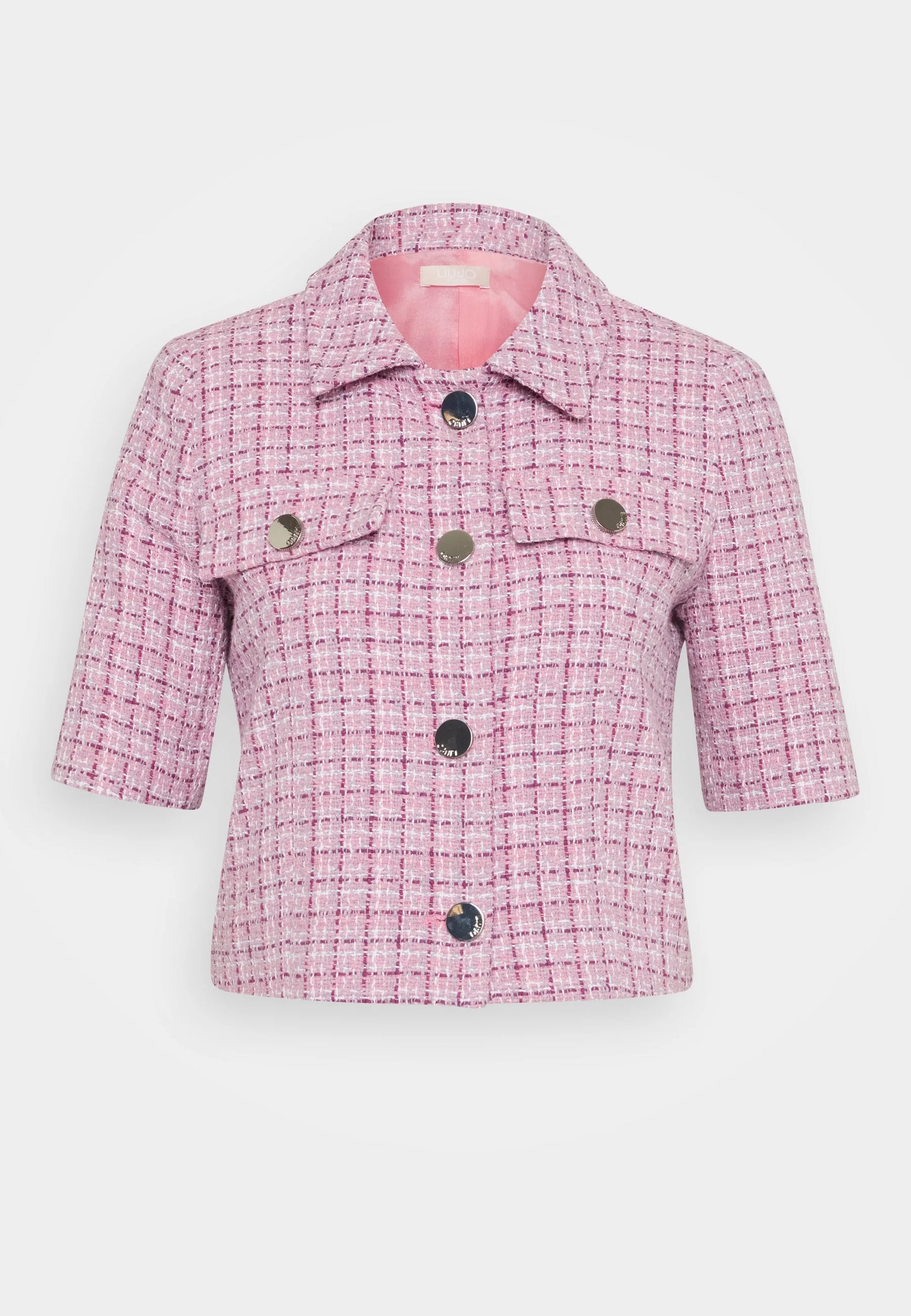 Giacca Bouclé Tweed Blazer - Liu Jo