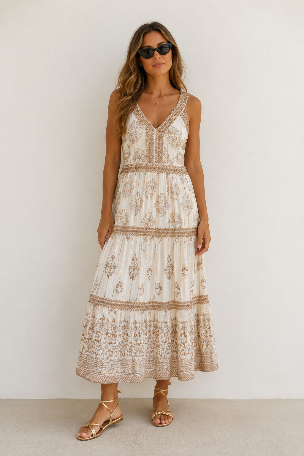 Boho Maxi Dress - Fiori