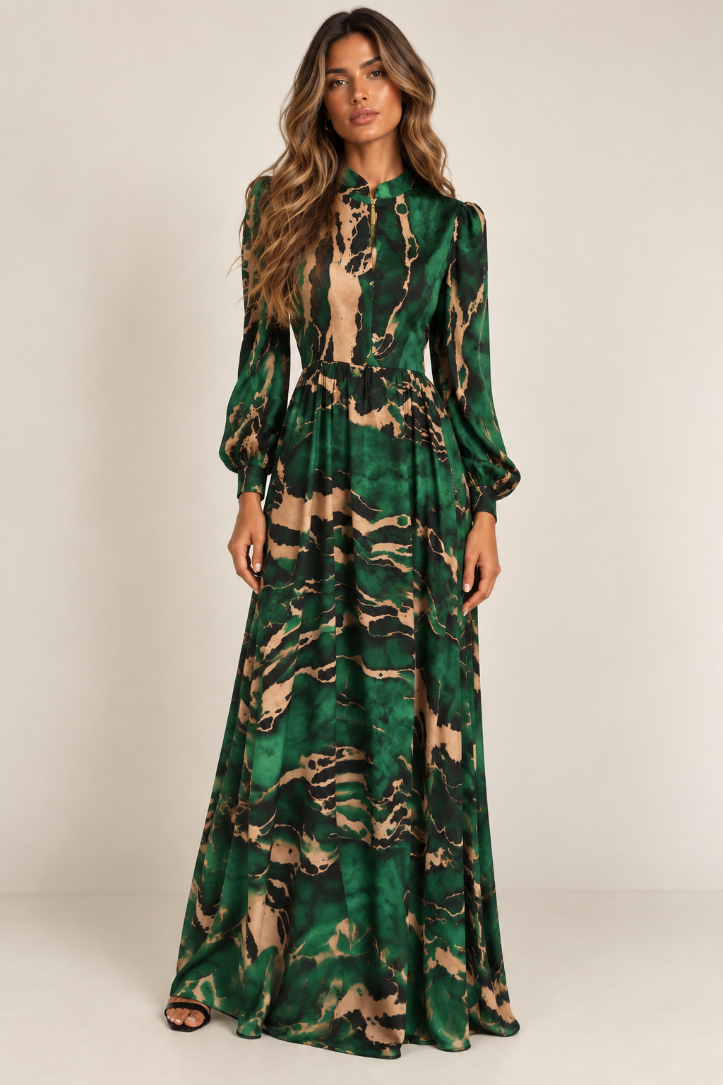 Emerald Green Maxi Dress - Detective