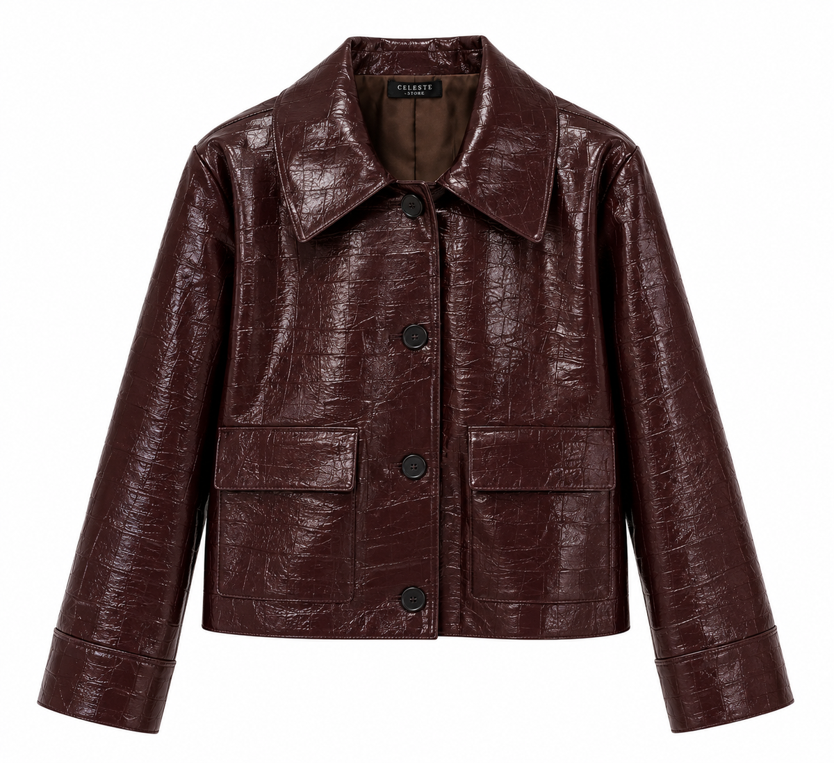 June Croco Jacket