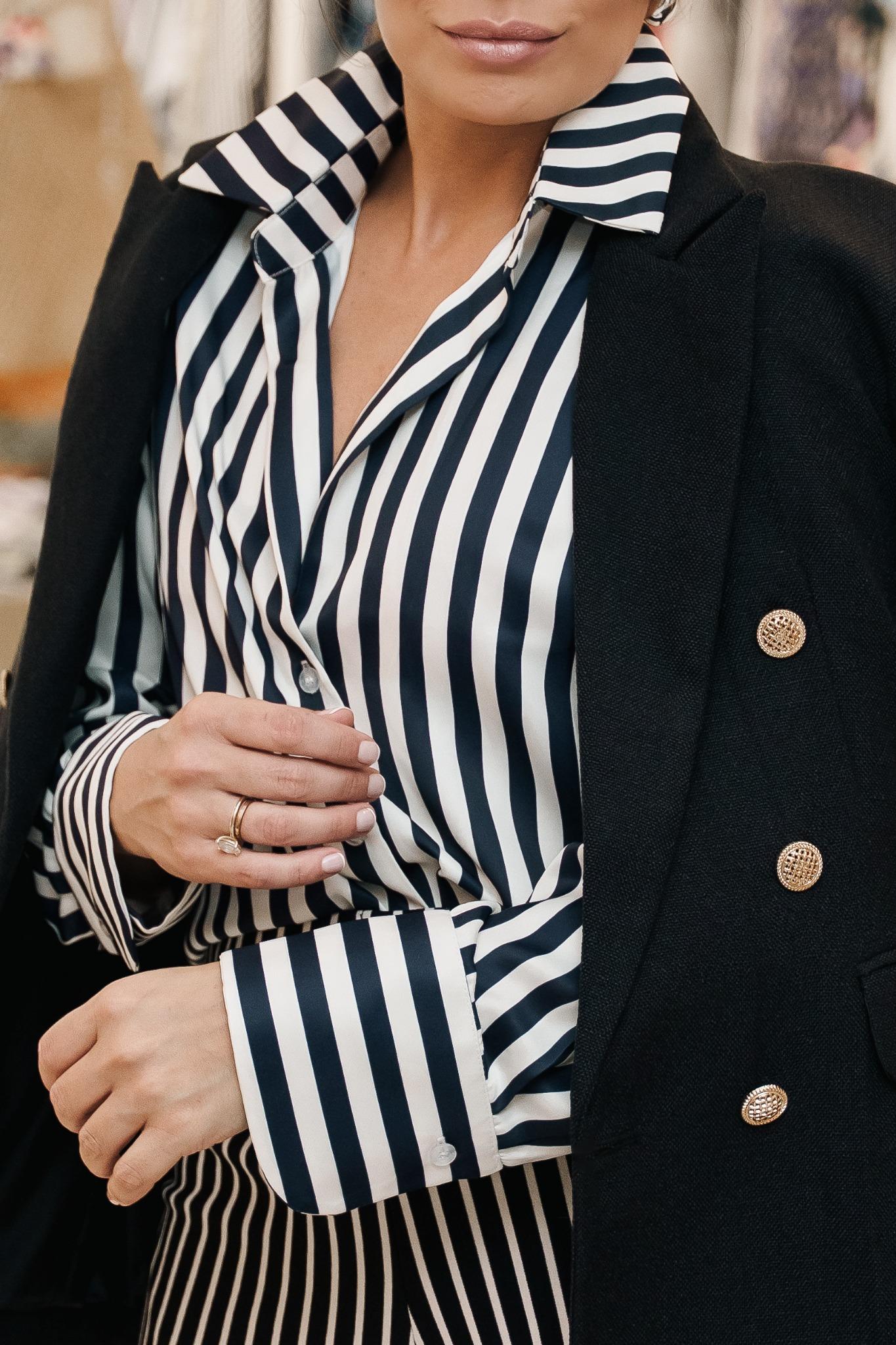 DELUC - Lamium Striped Shirt