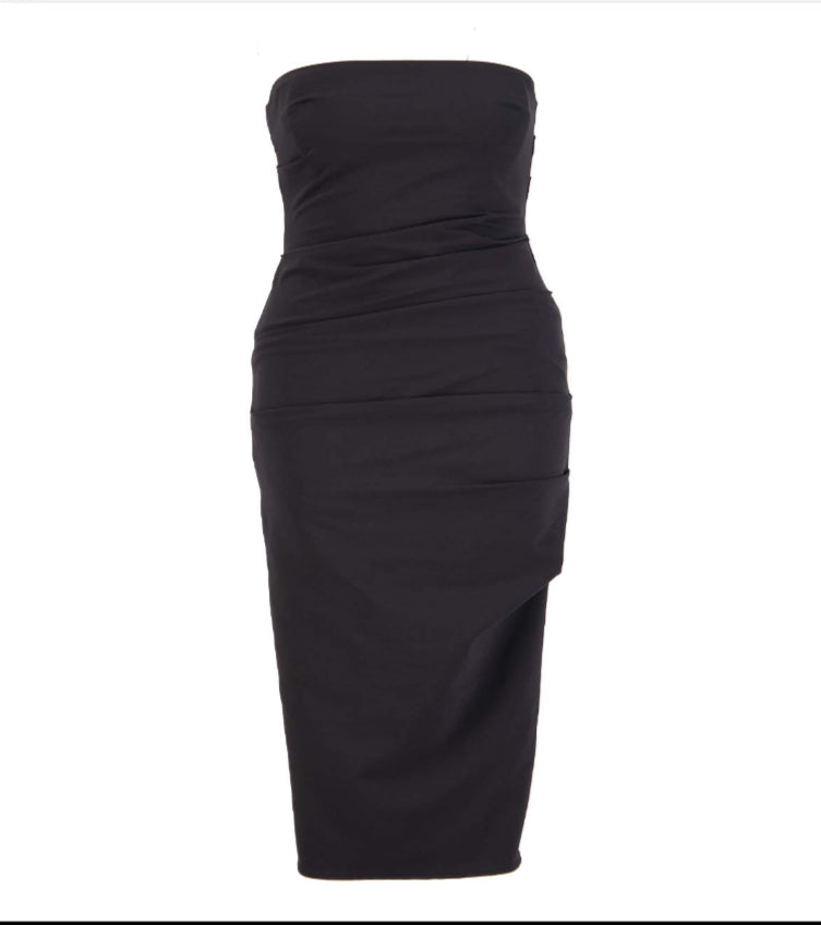 SETRE - Black sleeveless dress