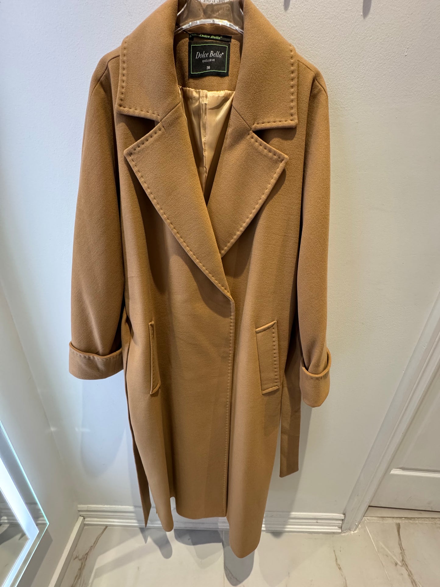 Dolce Bella - Camel Trench Coat