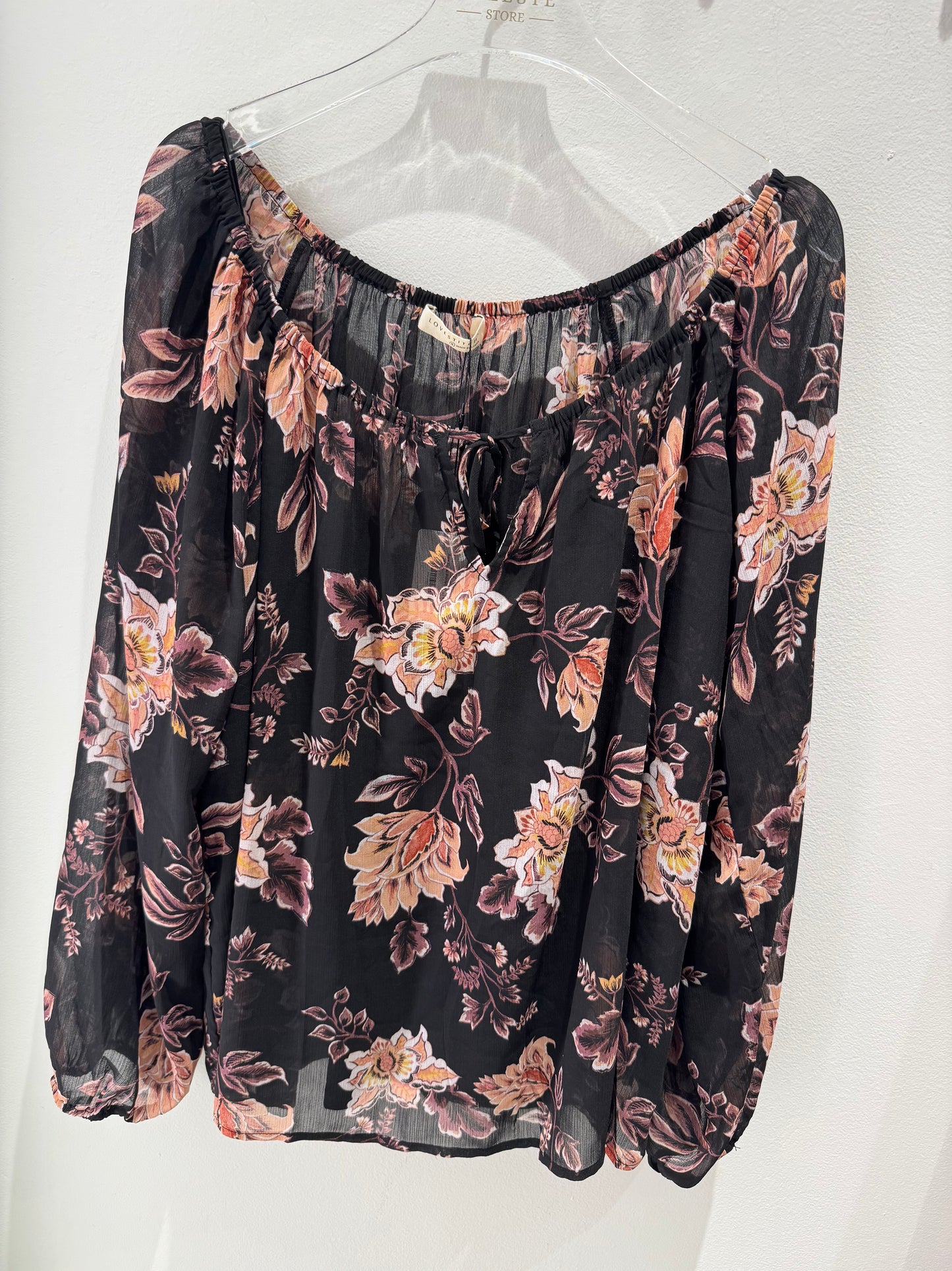 Aole - Floral Printed Blouse