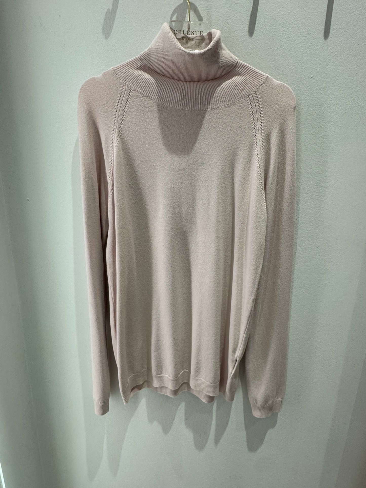 Ecla - Pink Turtleneck