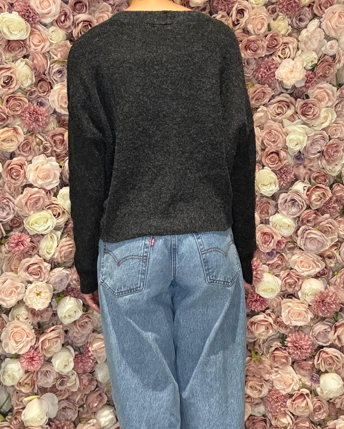 Aole - Grey Cardigan