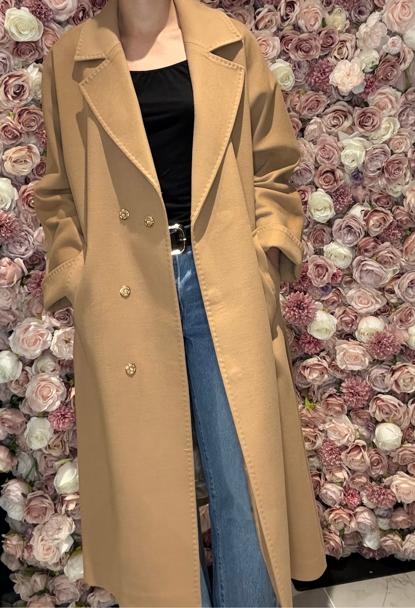Dolce Bella - Camel Trench Coat