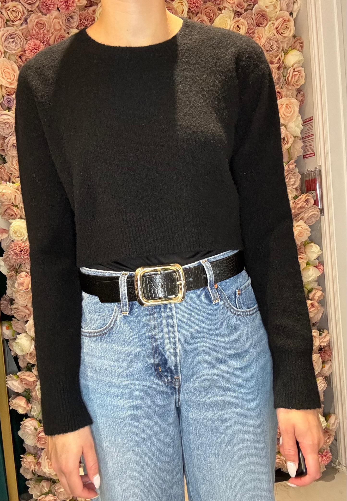 EuroFashion - Cropped Pullover