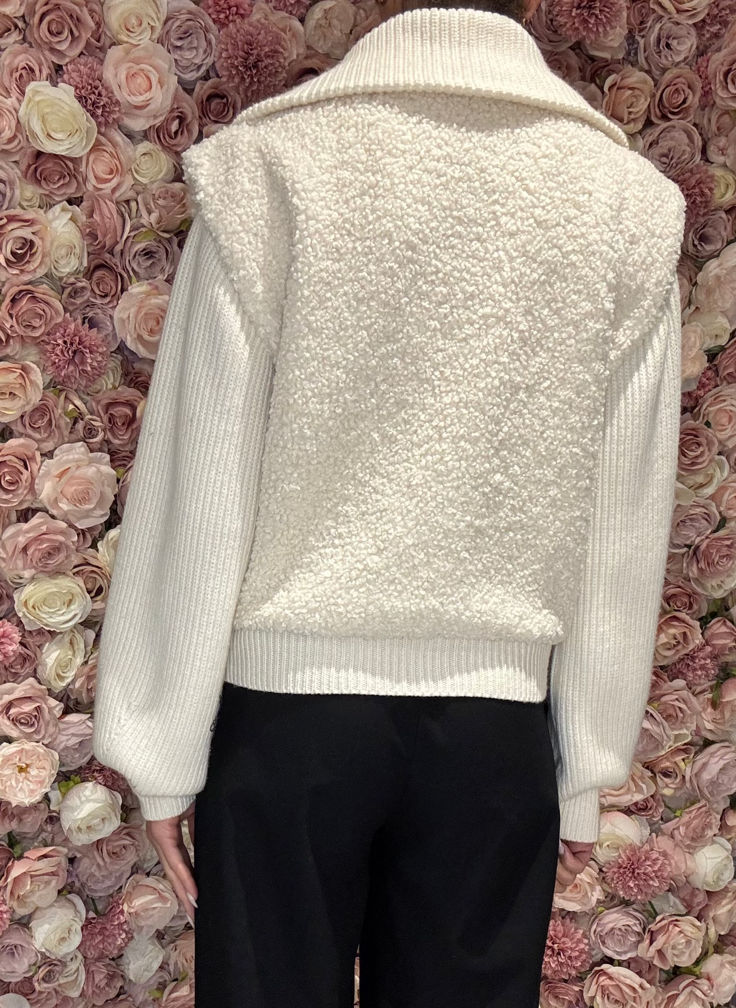 Eurofashion - Cream Teddy Jacket