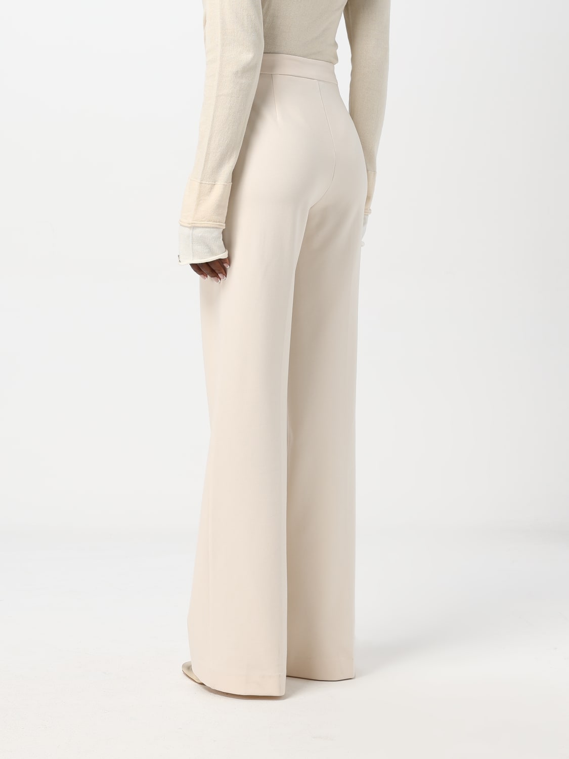 Old White Trousers with Belt - Twinset