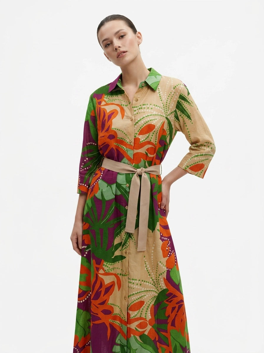 Tropic Dress - Il Vento & La Seta