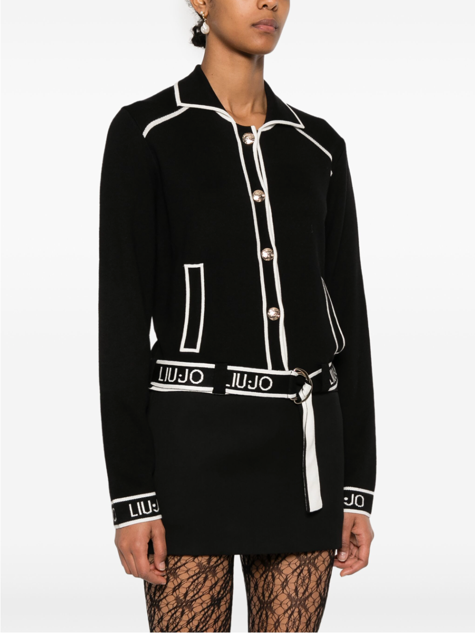 Cardigan Black / White - Liu Jo