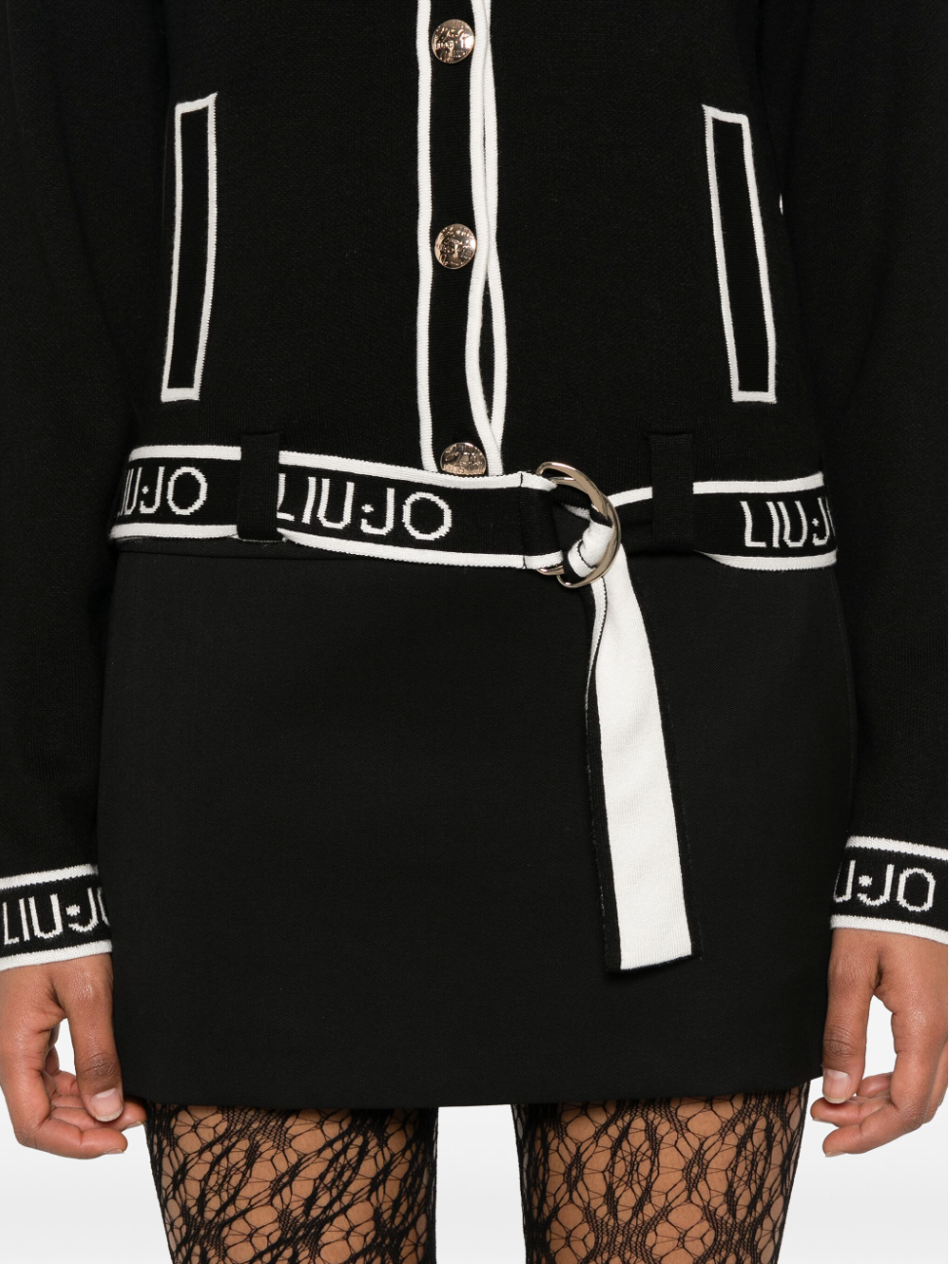 Cardigan Black / White - Liu Jo