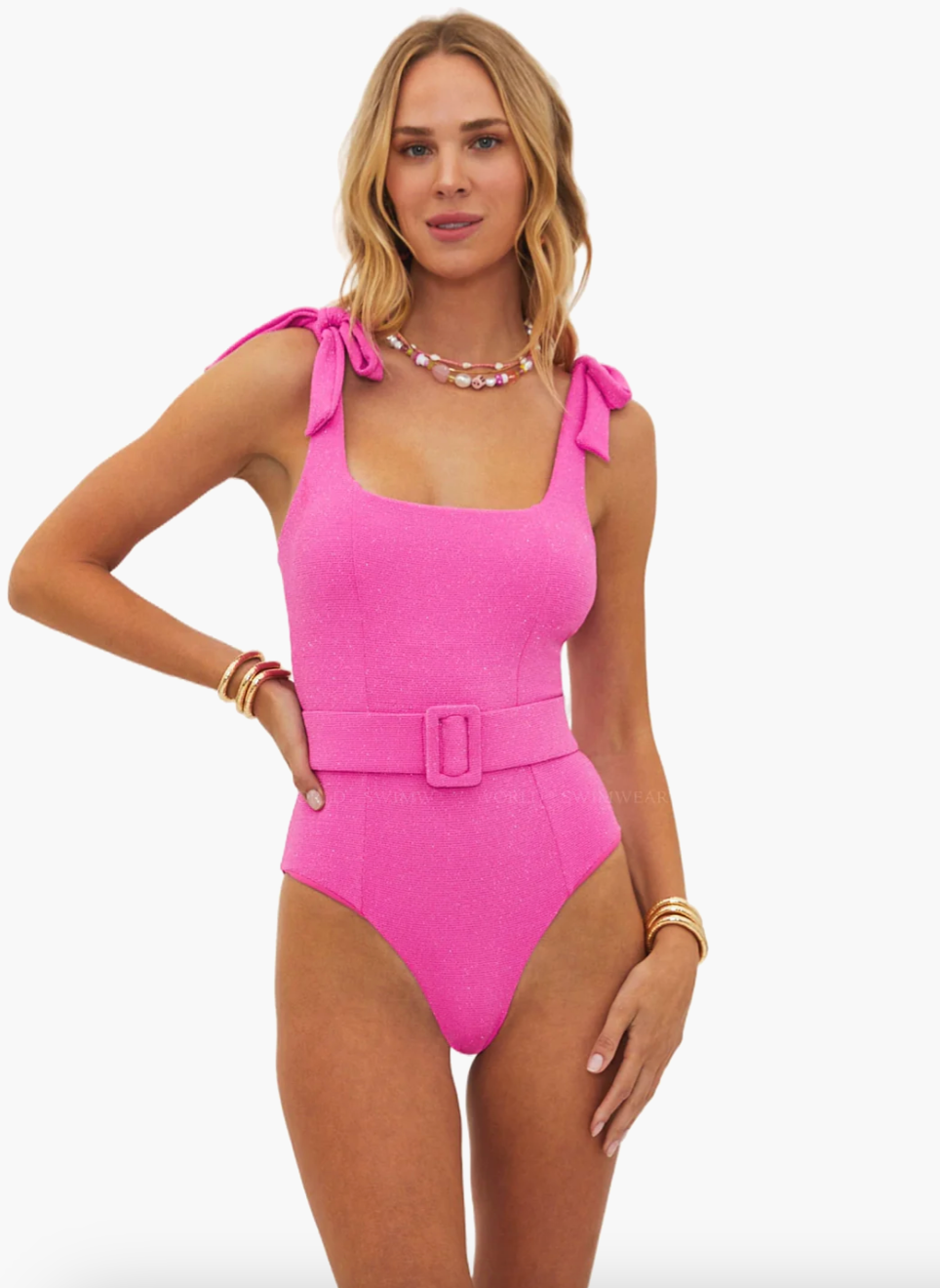 Beach Riot - Magenta Swimsuit