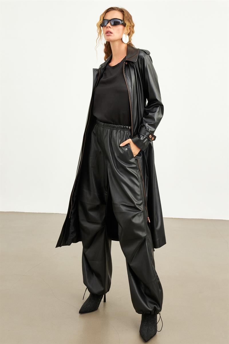 Setre Trench Coat Black