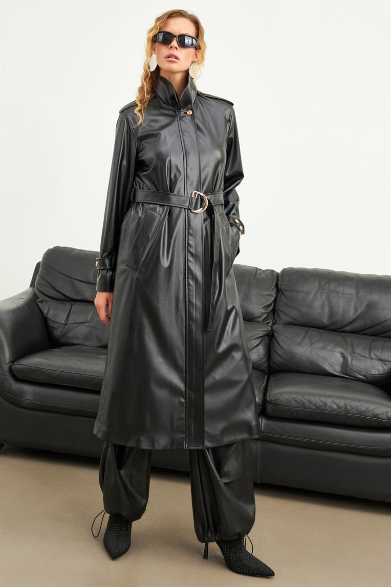 Setre Trench Coat Black