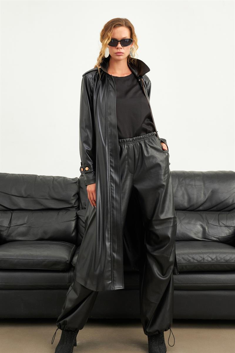Setre Trench Coat Black
