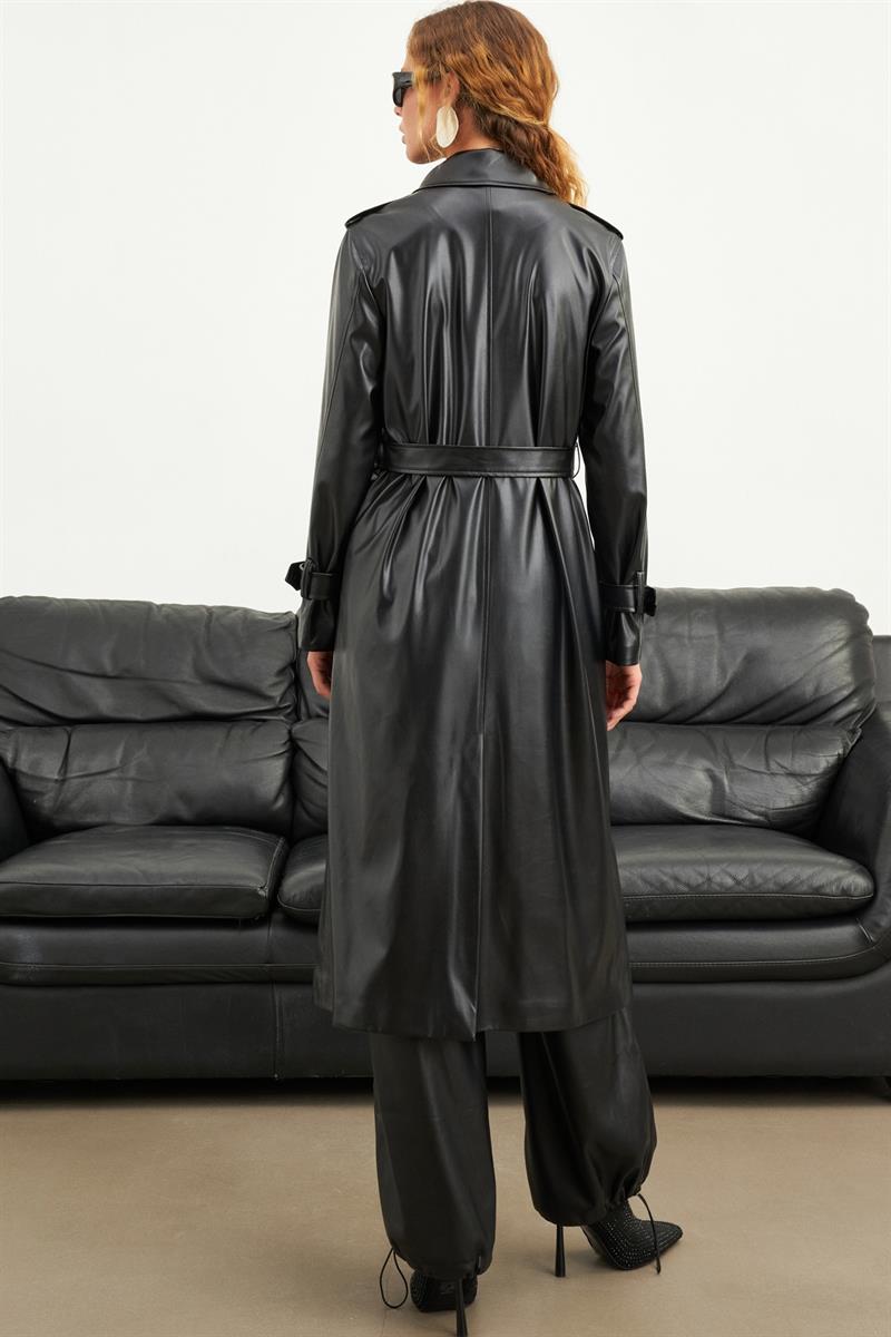 Setre Trench Coat Black