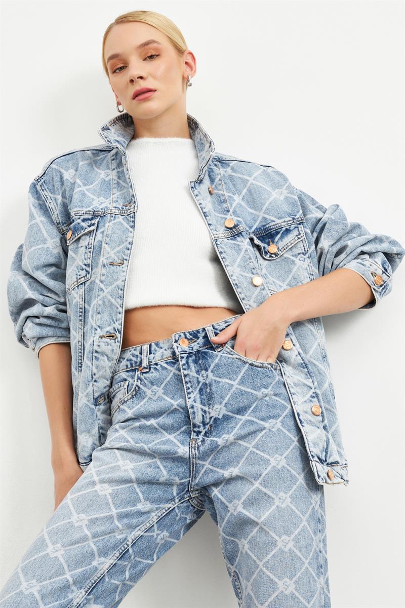 Store Celeste Fall Jacket Blue