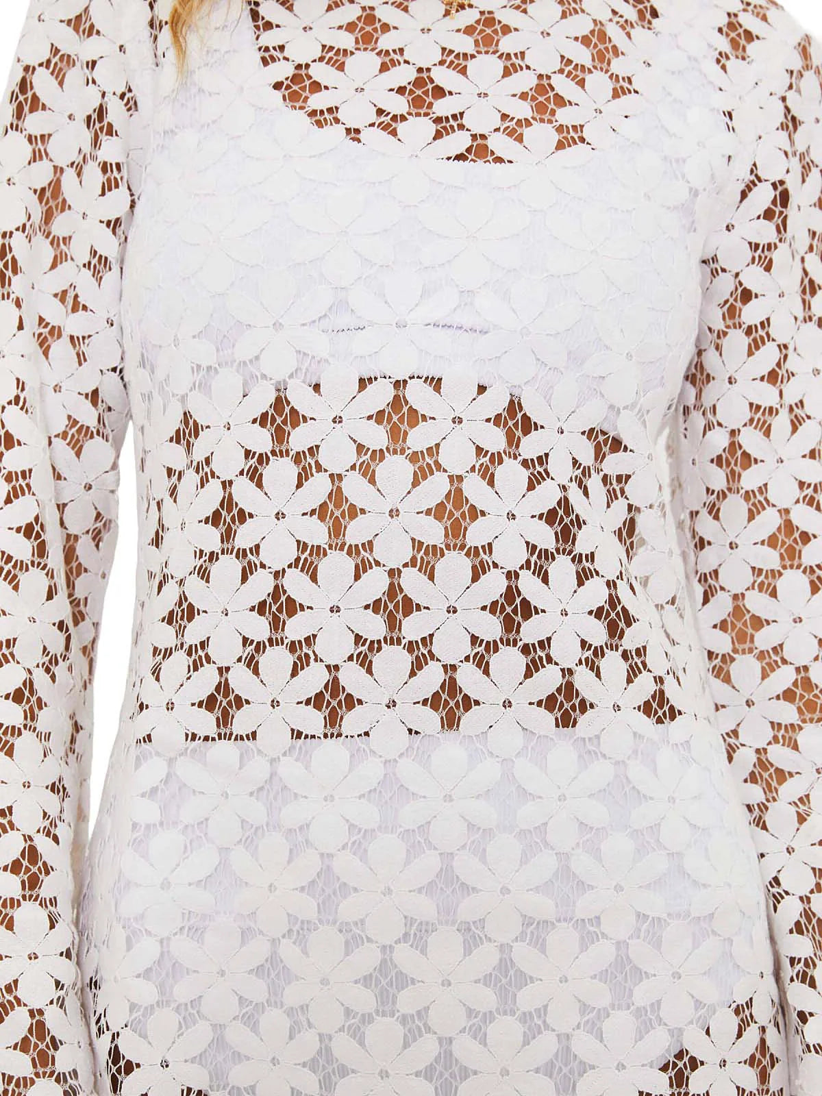 White Lace Dress - Beach Riot