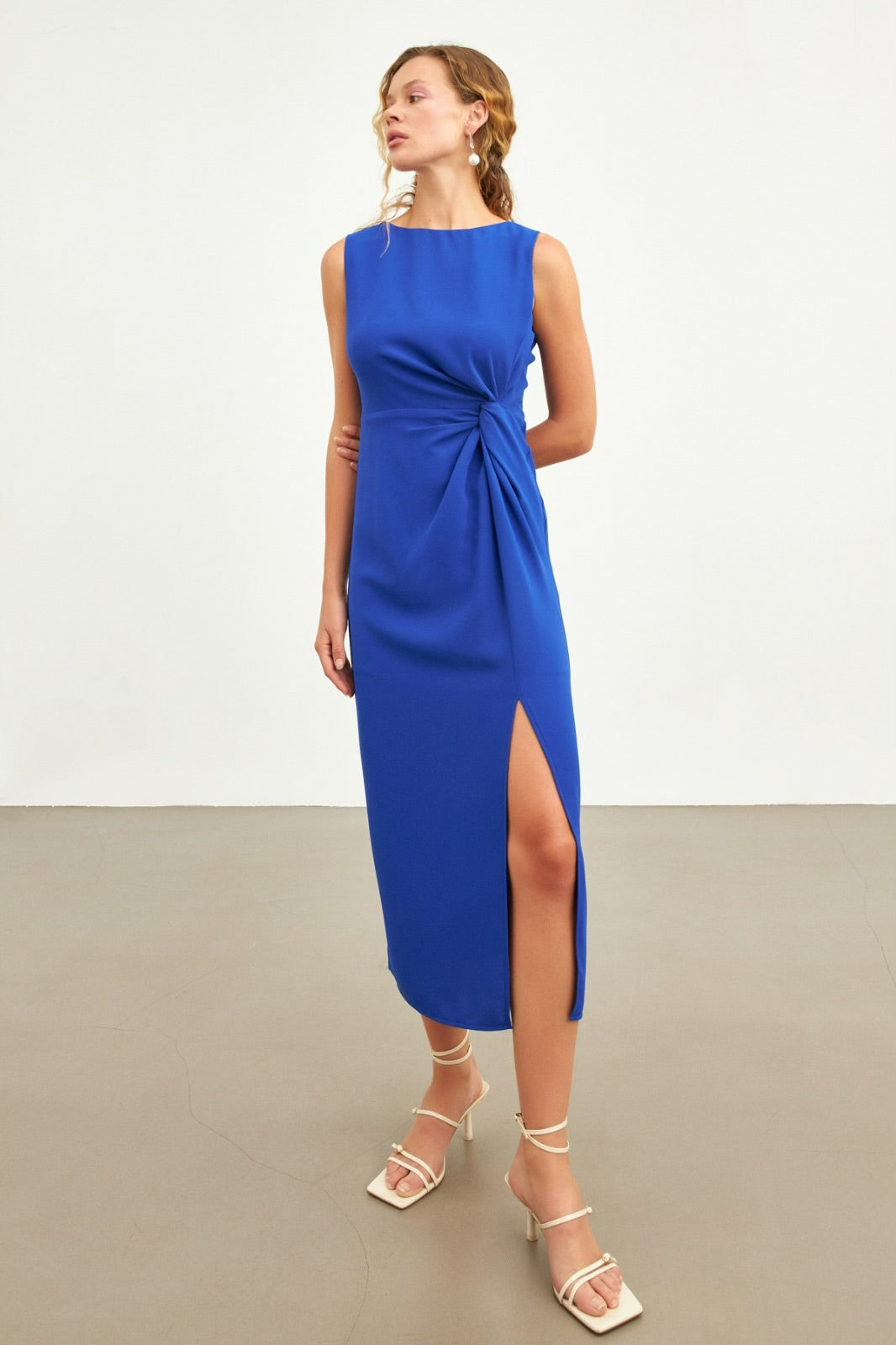 Navy Blue Evening Dress - Setre
