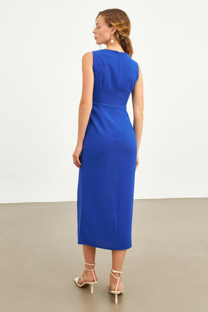 Navy Blue Evening Dress - Setre