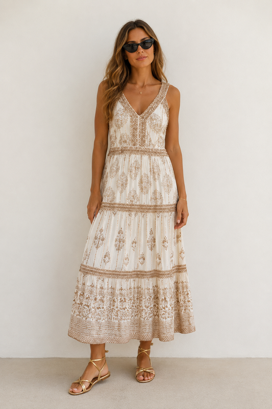 Boho Maxi Dress - Fiori