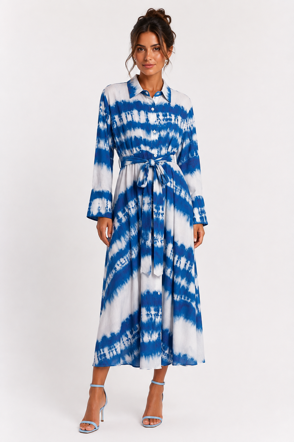 Blue Sky Dress - Il Vento & La Seta
