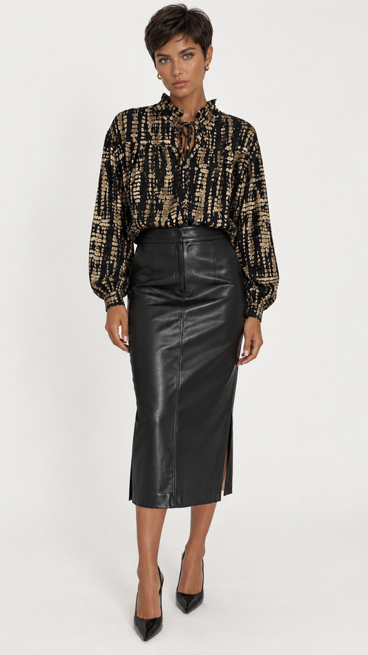 Tessa Patterned Blouse