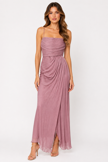 Dusty Rose Night Dress - RENGIN