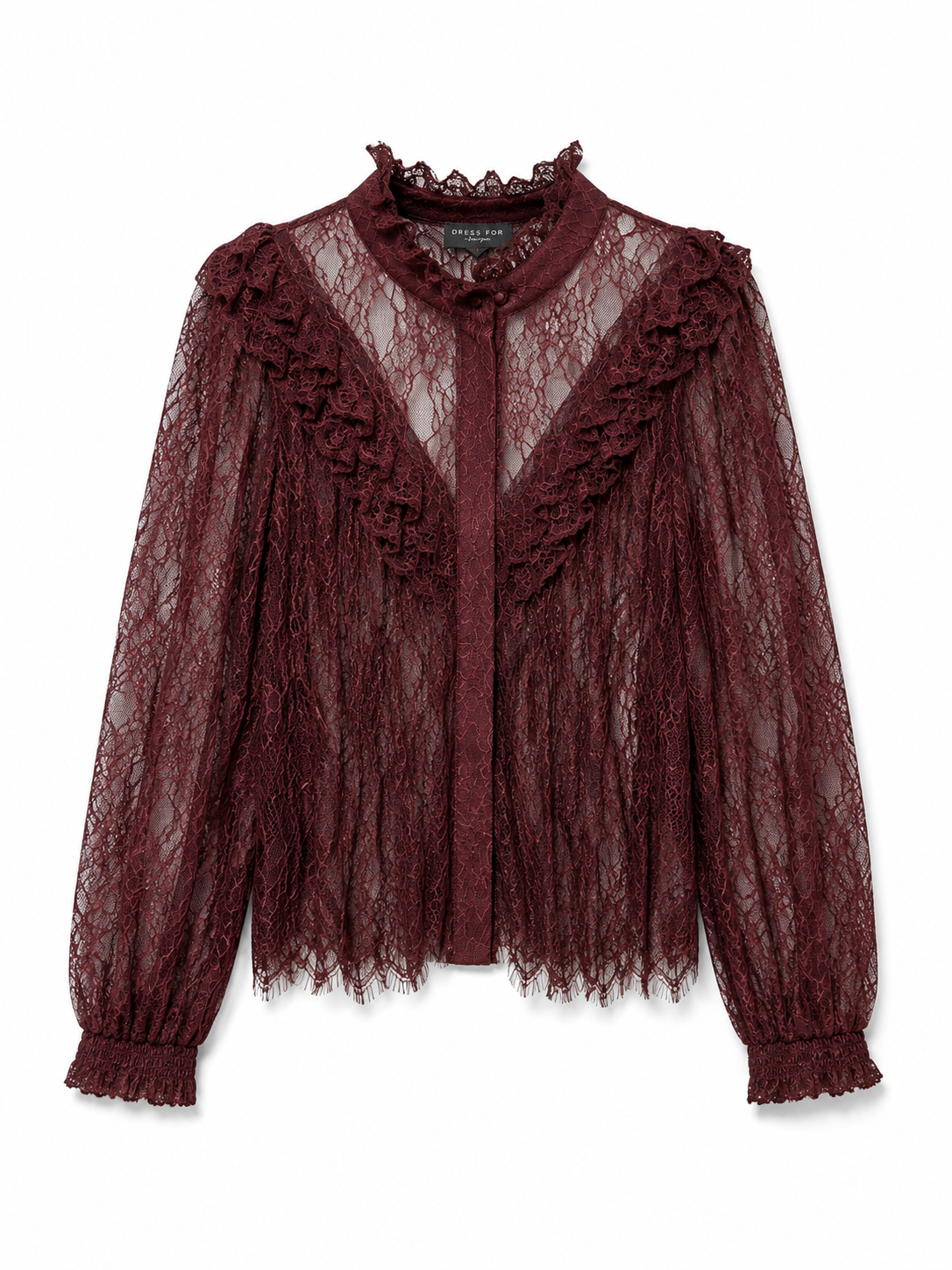 Chocolate Lace Shirt - Dress Forum
