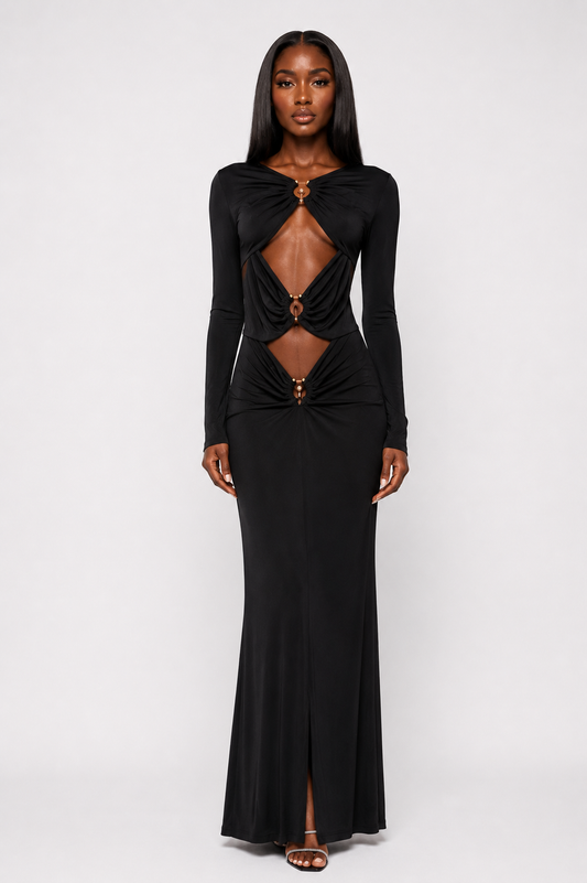 Black Maxi Dress - Setre