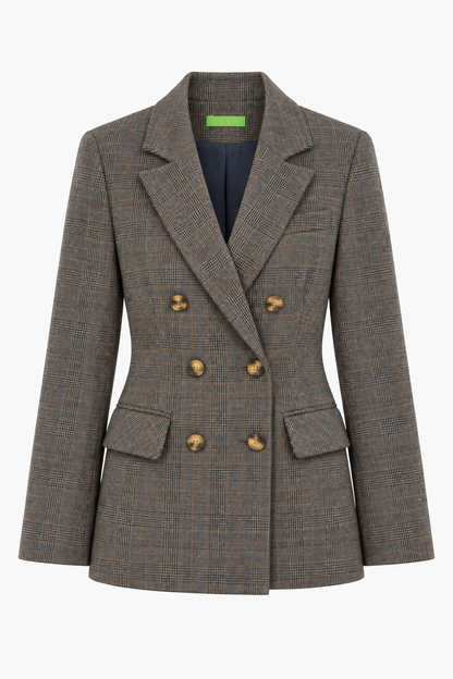 Gloria Tartan Blazer