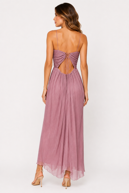 Dusty Rose Night Dress - RENGIN