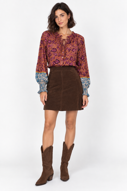 Faithe Floral Blouse
