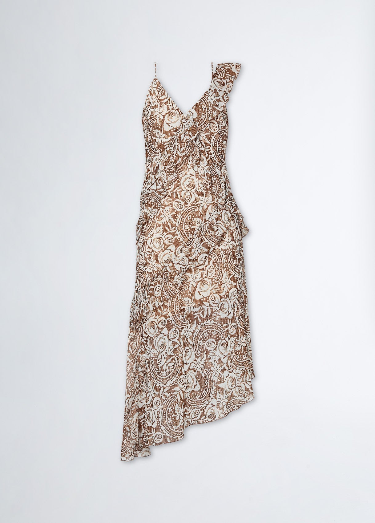 Light Brown Floral Dress - Liu Jo