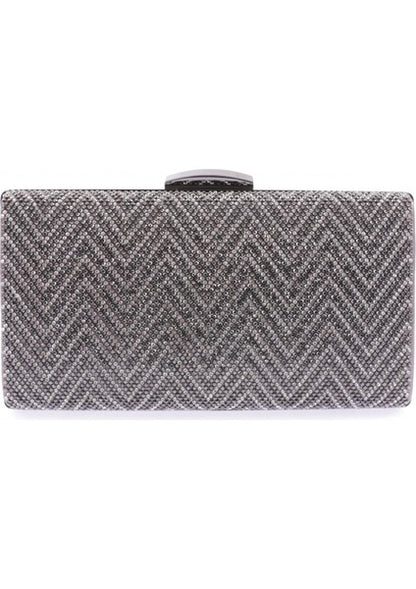 Chevron Diamond Clutch