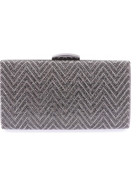 Chevron Diamond Clutch