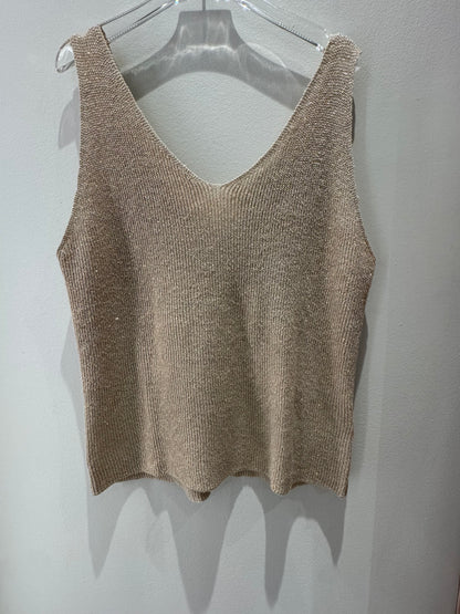 Estheme Studio - Linen Tank Gold