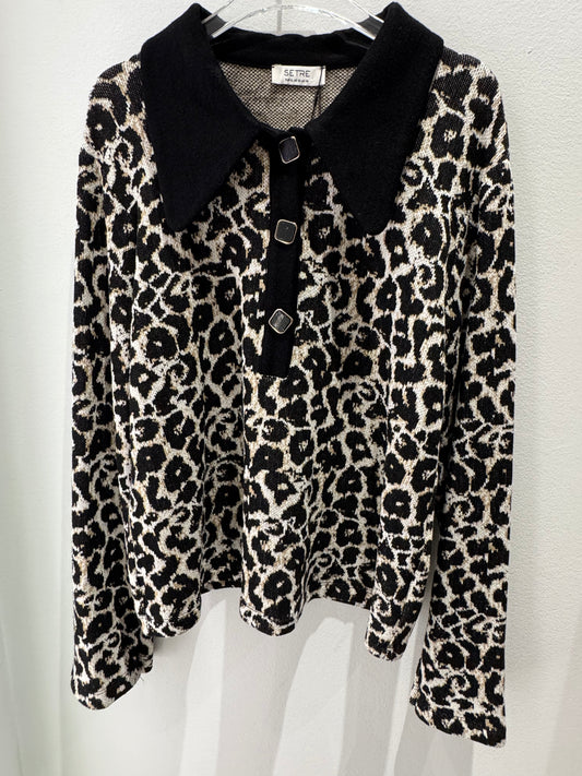 Setre - Leopard Top