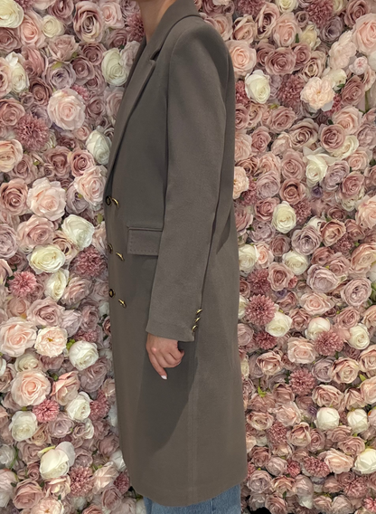 Dolce Bella - Mushroom Trench Coat