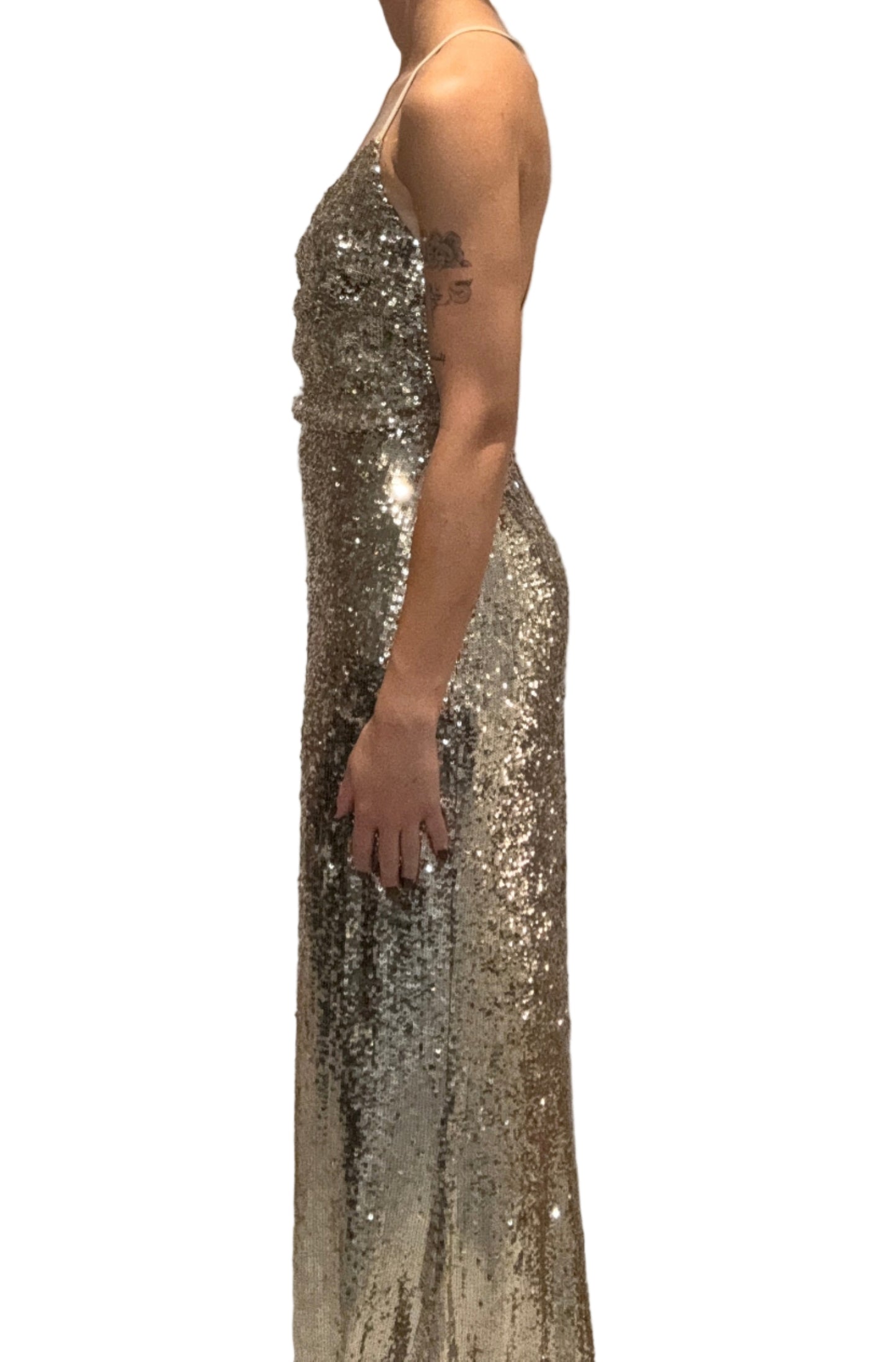 Gygess - Evening Dress Silver/Gold
