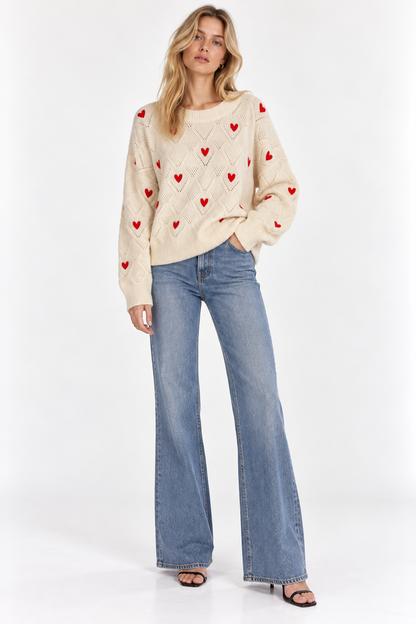 Aimy Cream Sweater