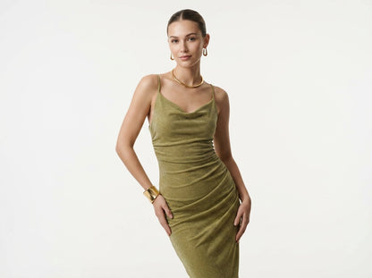 Green Sparkle Dress - Setre