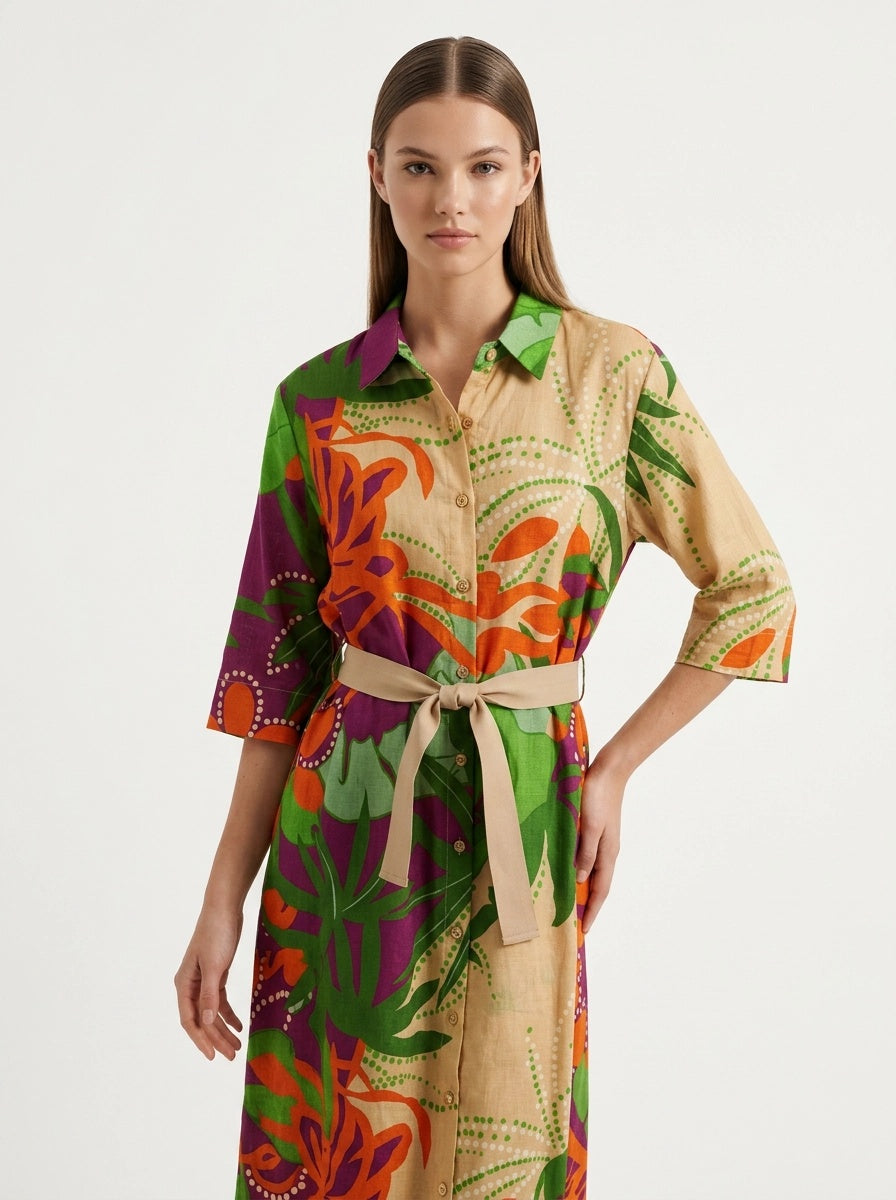 Tropic Dress - Il Vento & La Seta