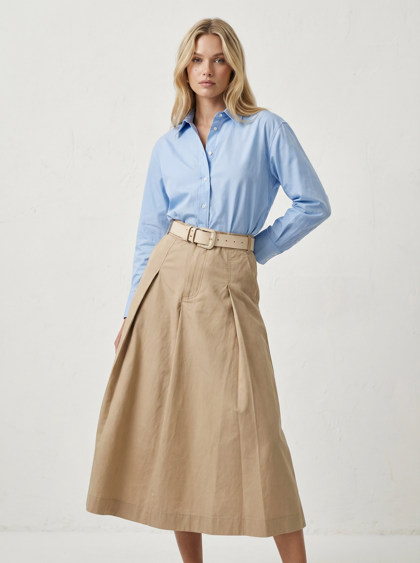 Beige Maxi Skirt - Soul