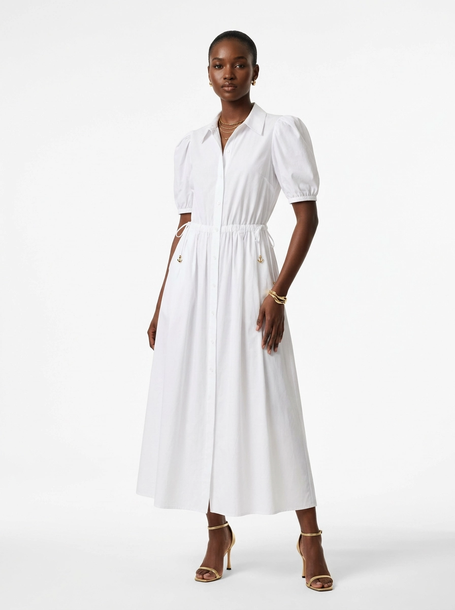 White Maxi Dress - Liu Jo