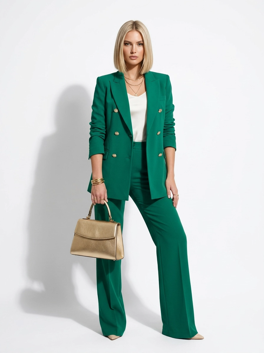 Emerald Blazer - Il Vento & La Seta