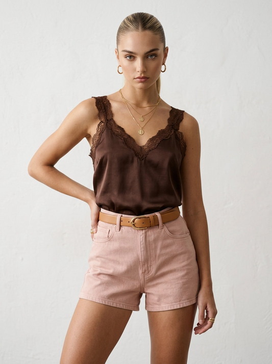 Fernanda Mocha Top - Cami
